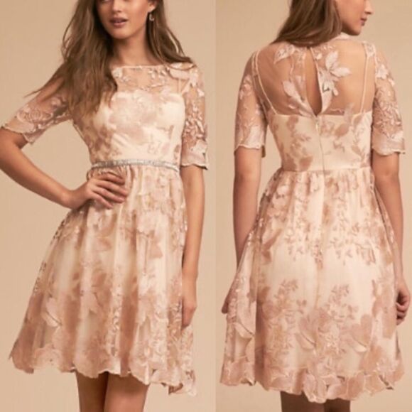 BHLDN Adrianna Papell Nadine Dress size 10 - Picture 1 of 16